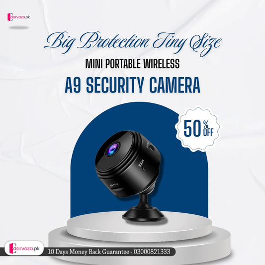 Mini Portable Wireless A9 Security Camera 1080P HD