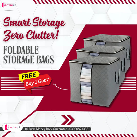 Buy 1 get 7 Free Foldable Storage Bags
